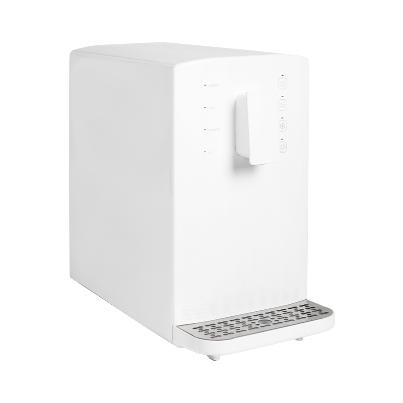 タッチボタン付きのオフィスカウンタートップスパークリングウォーターディスペンサー